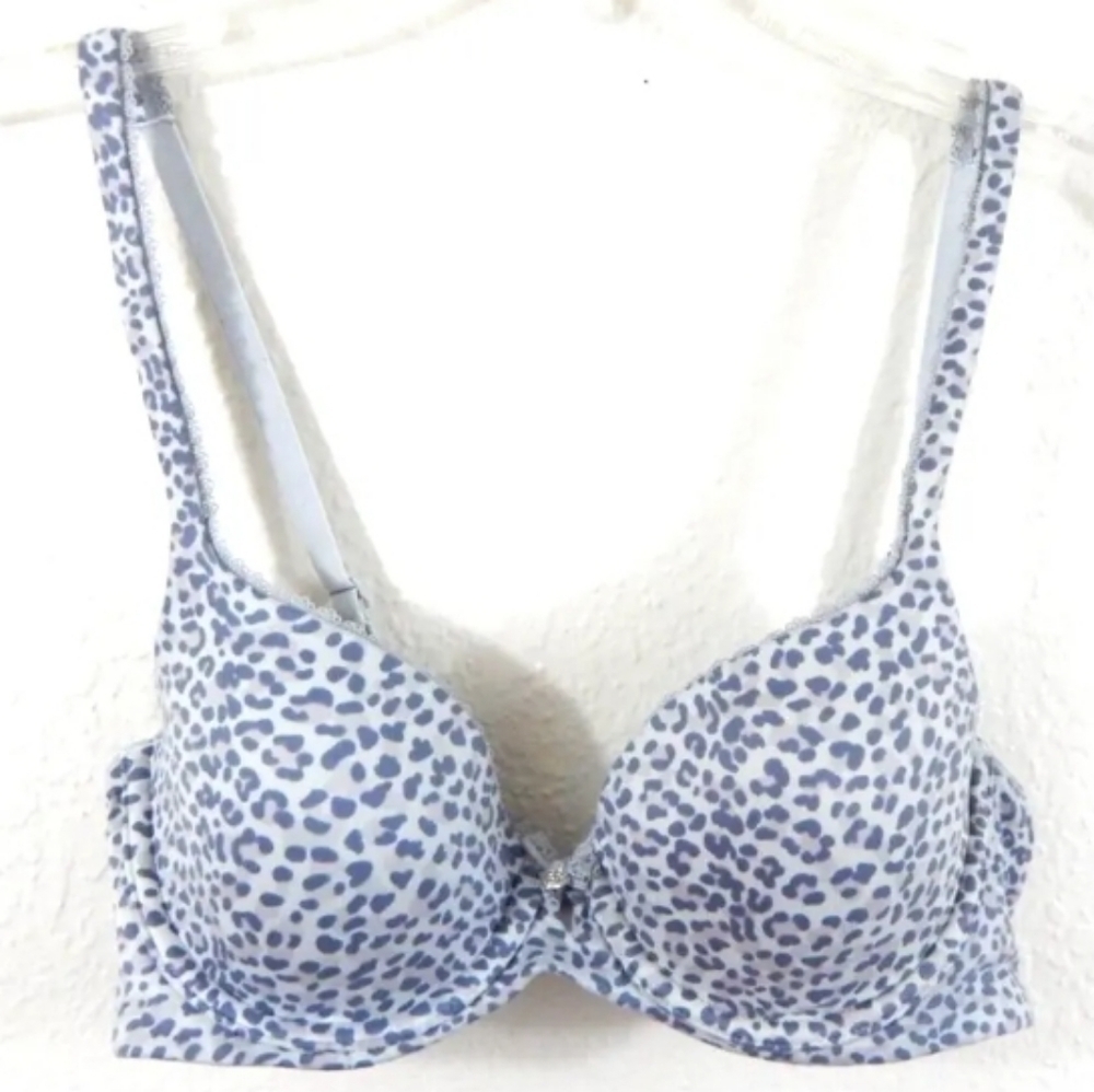Victoria's Secret Lined Demi Bra Leopard